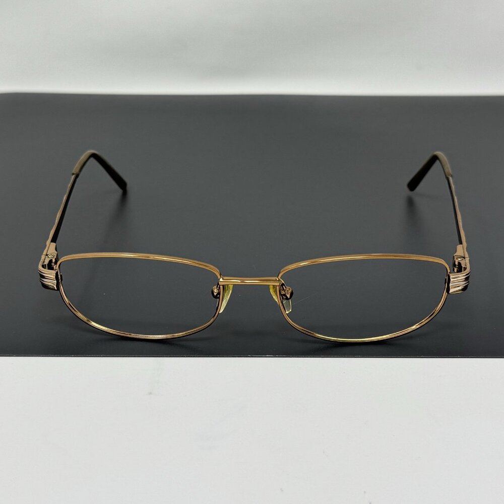 Elizabeth Arden EA EA1025-1 52-17 135 gold bronze eyeglasses metal frame